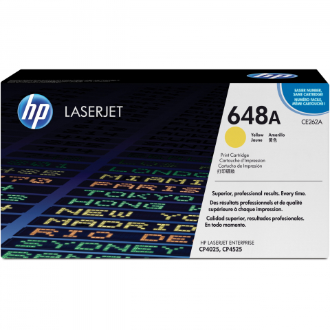 TON HP Toner 648A CE262A Gelb