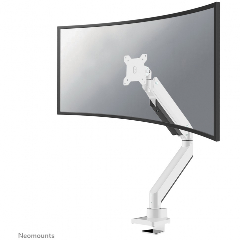 Neomounts NM-D775WHITEPLUS Tischhalterung für gekrümmter Bildschirme bis 49 (124 cm) - Weiß