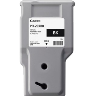 Canon Tinte PFI-207BK 8789B001 Schwarz 300ml