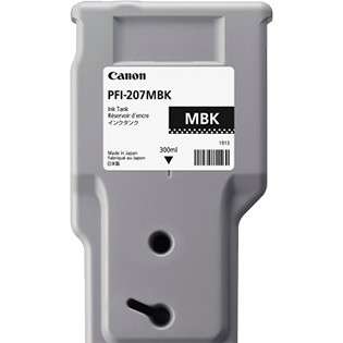 Canon Tinte PFI-207MBK 8788B001 Schwarz Matt 300ml