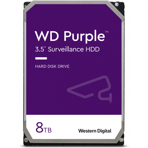 8TB WD WD84PURZ Purple Surveillance 5640RPM 128MB