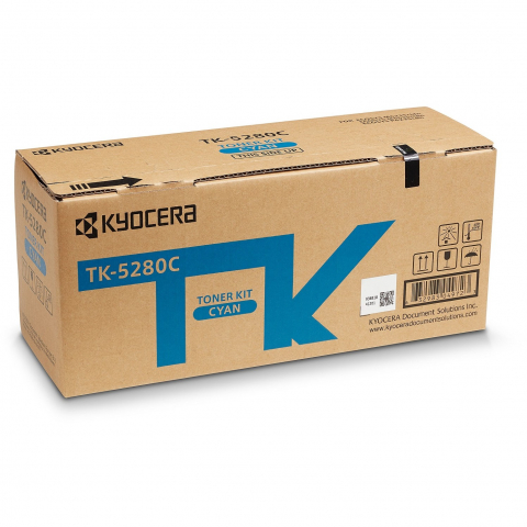 Kyocera Toner TK-5280C Cyan bis zu 11.000 Seiten gem. ISO/IEC 19798
