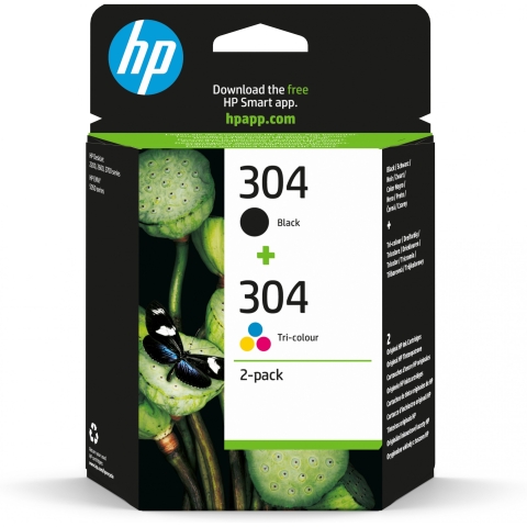 HP Tinte 304 3JB05AE Multipack (BK/C/M/Y)