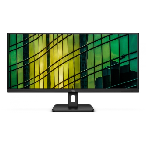 86,4cm/34 (3440x1440) AOC U34E2M Wide Quad HD 100Hz DP 2xHDMI 4 ms Black