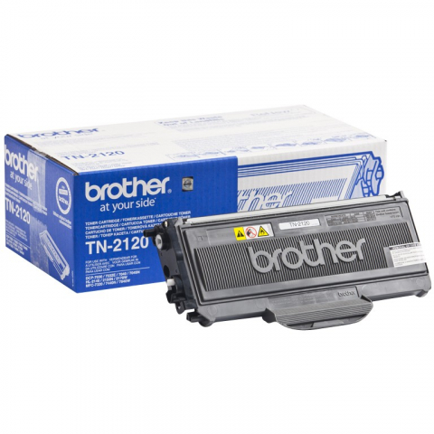 Brother Toner TN-2120 Schwarz bis zu 2.600 Seiten nach ISO 19752