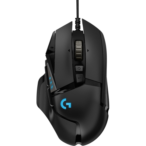 Logitech G502 Gaming Mouse (Hero) USB black