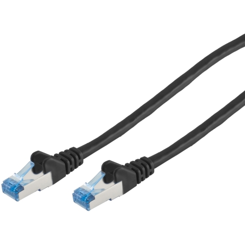 Patchkabel CAT6a RJ45 S/FTP PiMF 3m Schwarz