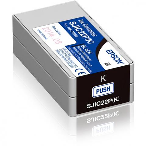 Epson Tinte SJIC22P(K) C33S020601 Schwarz