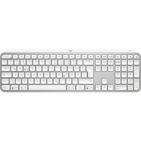 Logitech MX Keys S - Keyboard with Backlight - pale gray