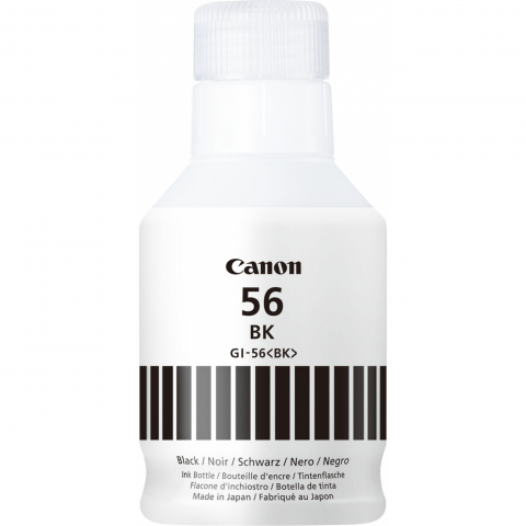 TIN Canon Tinte GI-56BK 4412C001 Schwarz bis zu 6.000 Seiten