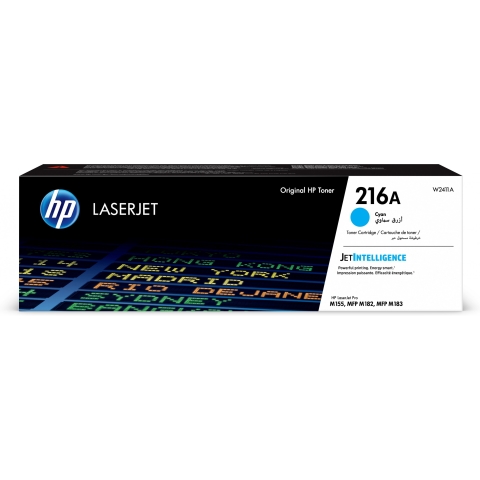 HP Toner 216A W2411A Cyan bis zu 850 Seiten