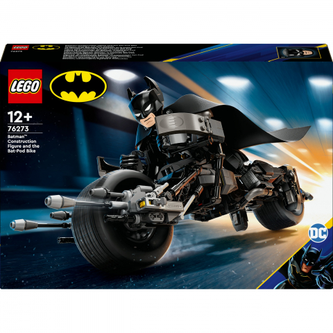 LEGO DC Super Heroes Batman Baufigur mit Batpod 76273