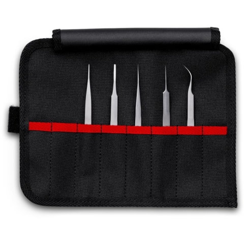 KNIPEX Przisionspinzetten-Set. 5tlg