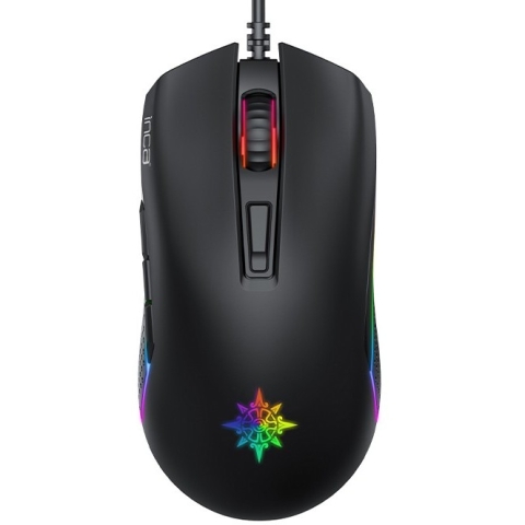 INCA Gaming Maus IMG-GT14 3600 DPI. RGB. 7 Tasten. USB. SW retail