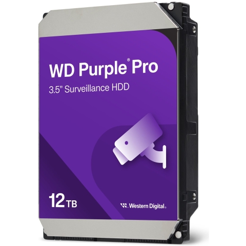 12TB WD WD121PURP Purple Pro 7200RPM 256MB 24x7