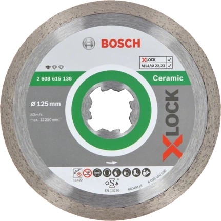 Bosch X-LOCK DIA-TS 125x 22 23 StC