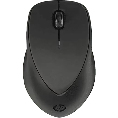 HP Wireless Premium Mouse - Beidhändig - Laser - RF Wireless - 1200 DPI - Schwarz