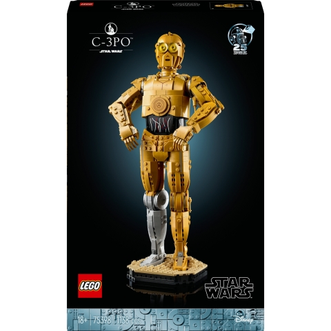 LEGO Star Wars C-3PO - ein baubarer Droide 75398