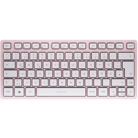 CHERRY TAS KW 7100 MINI BT Wireless DE-Layout Cherry Blossom