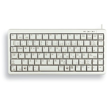 CHERRY TAS G84-4100 COMPACT KEYBOARD Corded GB-Layout grau