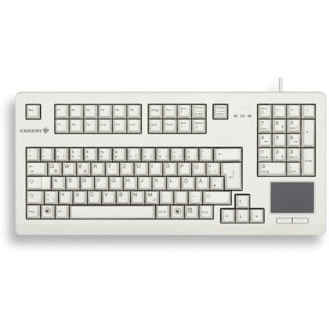 CHERRY TAS TouchBoard G80-11900 Corded EU-Layout hellgrau