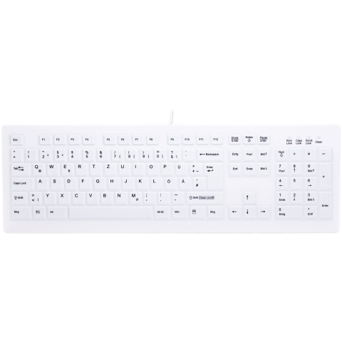 CHERRY ACTIVE KEY MTA AK-C8100 Corded DE-Layout weiß IP68