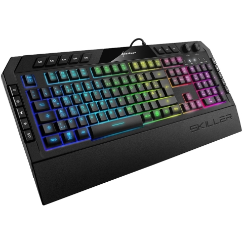 Sharkoon Gaming Tastatur Skiller SGK5 schwarz DE