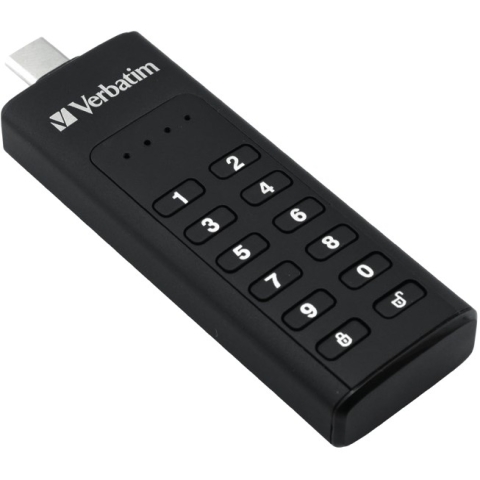 STICK 128GB Verbatim 3.2 Typ A Keypad Secure Drive AES