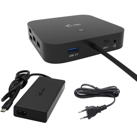 D I-TEC USB-C HDMI+2X DP CHARGER