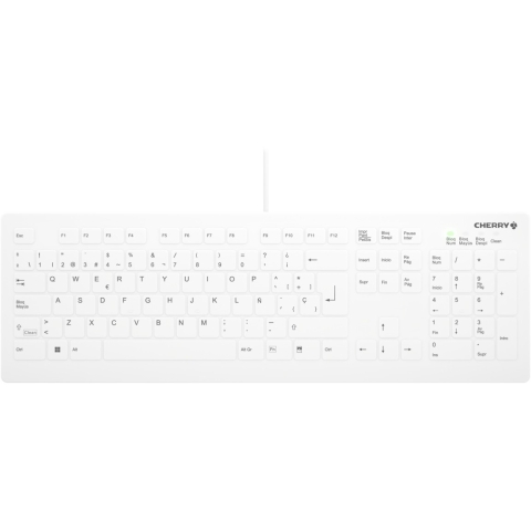 AK-C8112 MEDICAL KEYBOARD WHITE