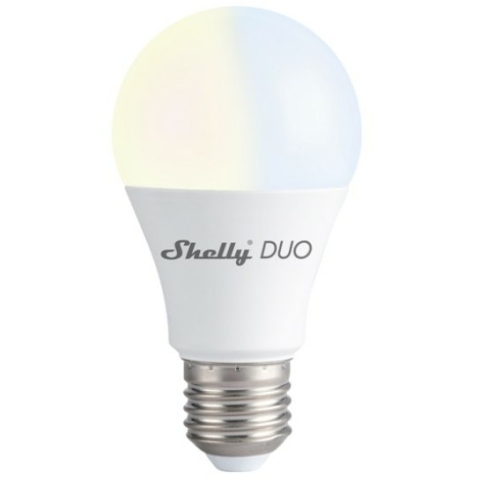 Shelly Plug & Play Beleuchtung Duo E27 WLAN LED Lampe