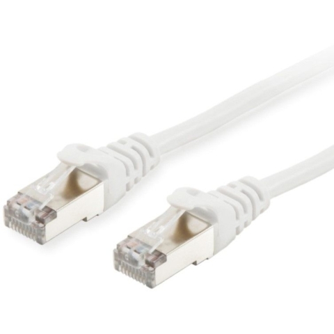 Equip Patchkabel Cat6A S/FTP 2xRJ45 30.00m weiß LSZH Polybeutel
