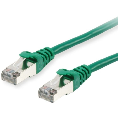 Equip Patchkabel Cat6A S/FTP 2xRJ45 30.00m grün LSZH Polybeutel