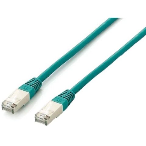 Equip Patchkabel Cat6A S/FTP 2xRJ45 20.00m grün Plat.LSZH Polybeutel