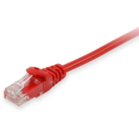 Equip Patchkabel Cat6A U/UTP 2xRJ45 1.00m rot LSZH Polybeutel