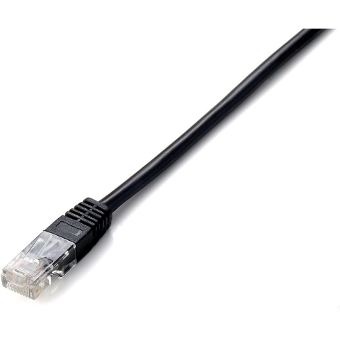Equip Patchkabel Cat5e U/UTP 2xRJ45 3.00m schwarz Polybeutel