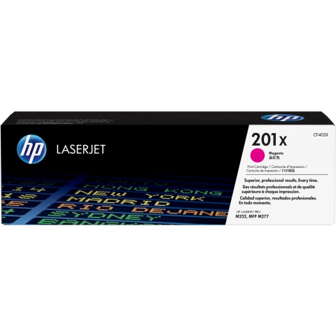 HP Toner 201X CF403X Magenta bis zu 2.300 Seiten