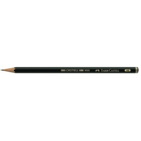 FABER-CASTELL Bleistift Castell 9000 HB 12 Stk.