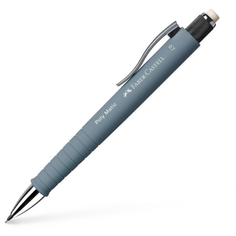 FABER-CASTELL Druckbleistift Poly Matic 0.7 grau
