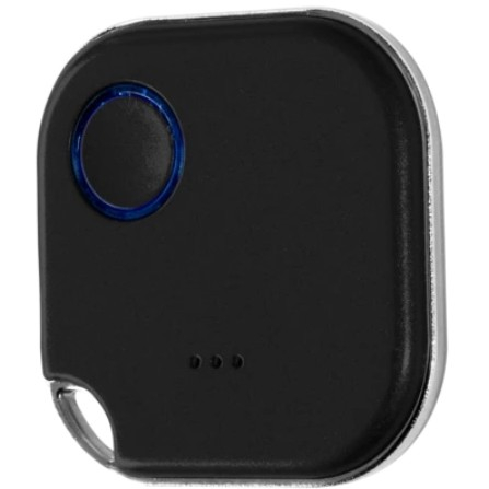 Shelly Plug & Play Blu Button1 Bluetooth Schalter & Dimmer Schwarz