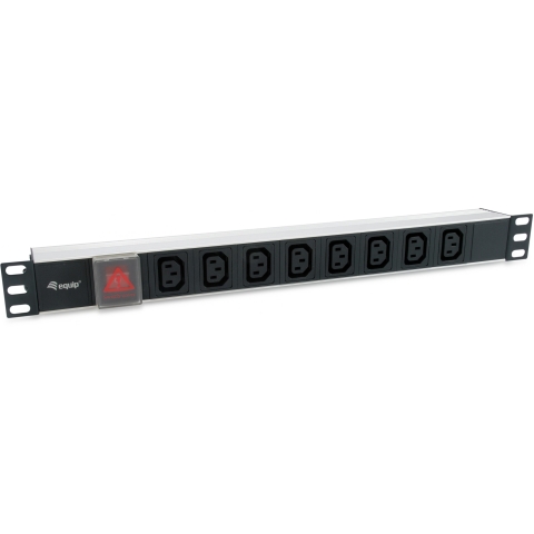 Equip Steckdosenleiste 19(1HE)8fach IEC320C14.1.8m Kabel.si
