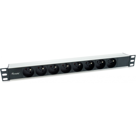 Equip Steckdosenleiste 19(1HE)8fach CEE7/7 1.8m Kabl.(Fr)si