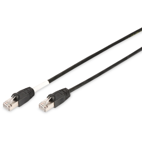DIGITUS Patchkabel Cat6 S/FTP 2xRJ45 2.0m schwarz Outdoor
