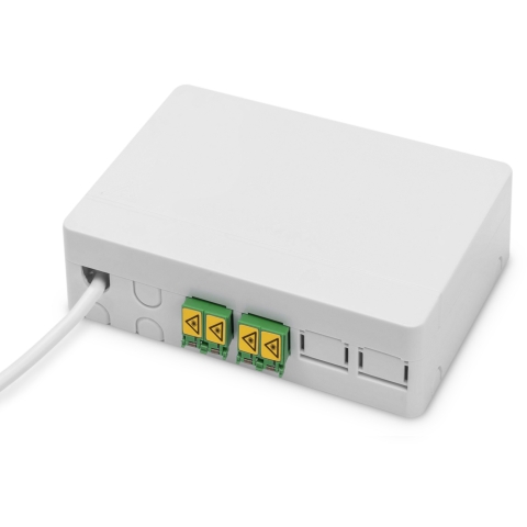 DIGITUS Fttx Kit Vorkonfektioniert 4Faser LC/APC Stecker 50m