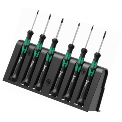 Wera Elektronik-Schraubendrehersatz + Rack 6tlg. 2050/6