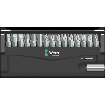 Wera Bit-Check 30 Metal 1 SB