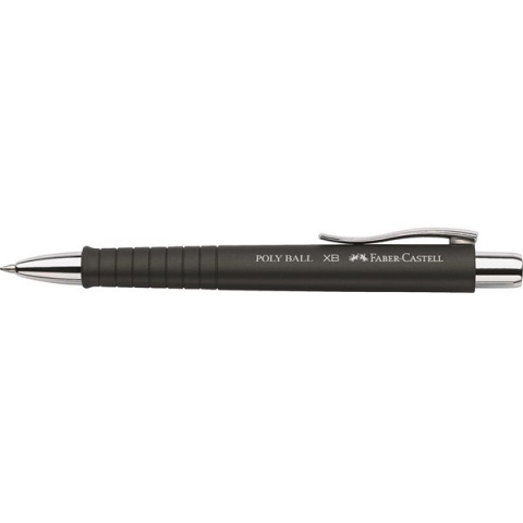 FABER-CASTELL Kugelschreiber Poly Ball XB schwarz