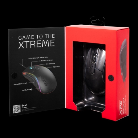Gaming Maus XPG PRIMER schwarz retail