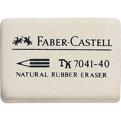 FABER-CASTELL Radierer Latex-free 7041-40