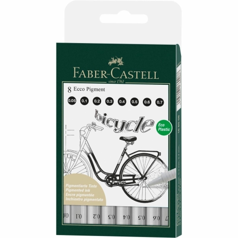 FABER-CASTELL TFS Ecco Pigment 0.05/1/2/3/4/5/6/7